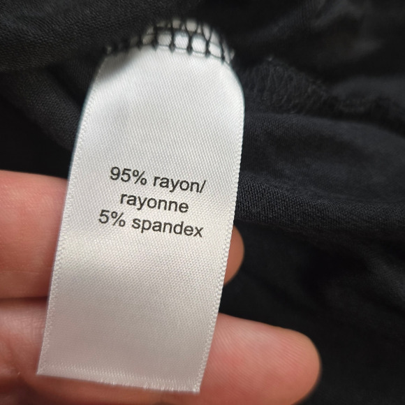 Maurices Black Knotted Front Spaghetti Strap Boho Long Maxi Dress Size Small - Picture 7 of 8